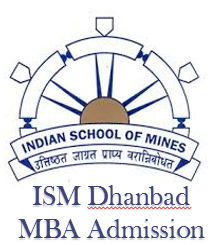 ISM Dhanbad MBA Admission